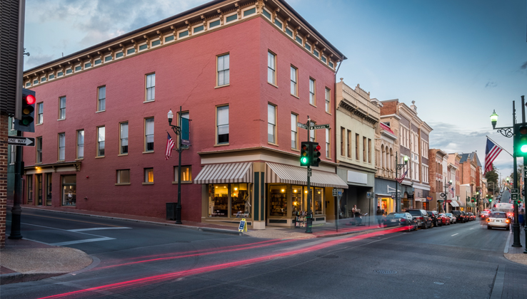 Downtown activity