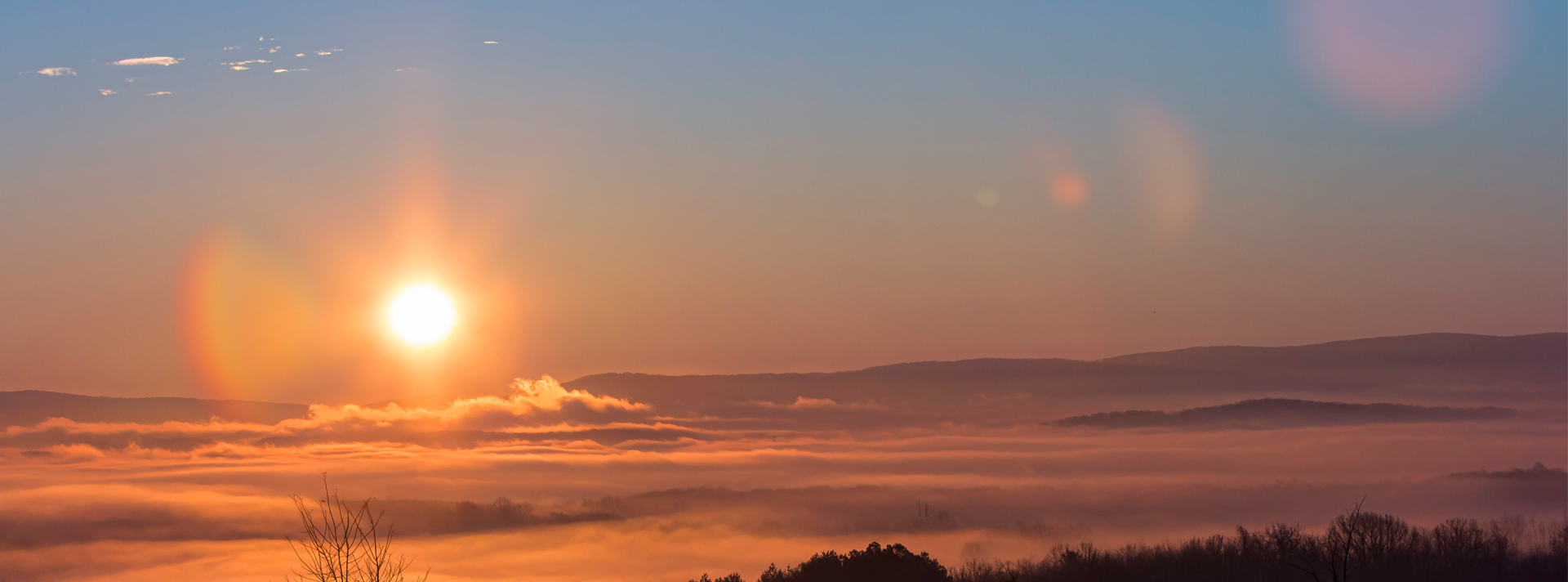 sunrise in the Valley
