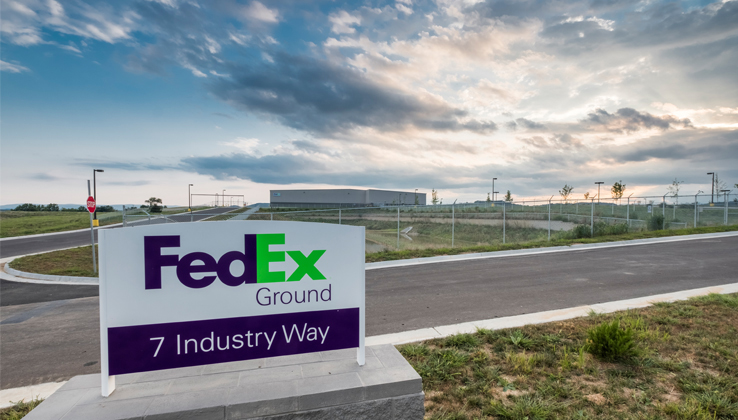 fedex expansion in Staunton