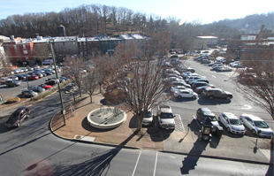 wharf parking lot