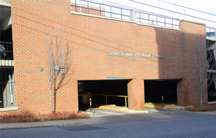 johnson street parking garage entrance