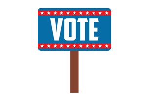 vote sign