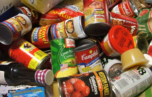 cans of food
