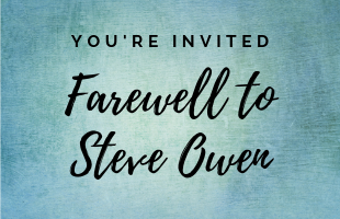 Farewell to Steve Owen Invitation