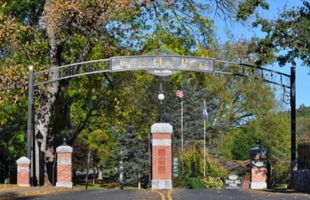 Gypsy Hill Park entranceway