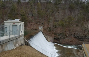 Staunton Dam Flowing (2018)