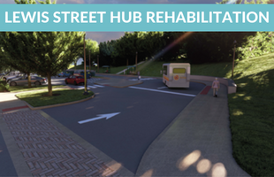 Lewis Street Hub Revitalization Construction