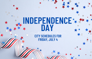 4th of July City Schedules