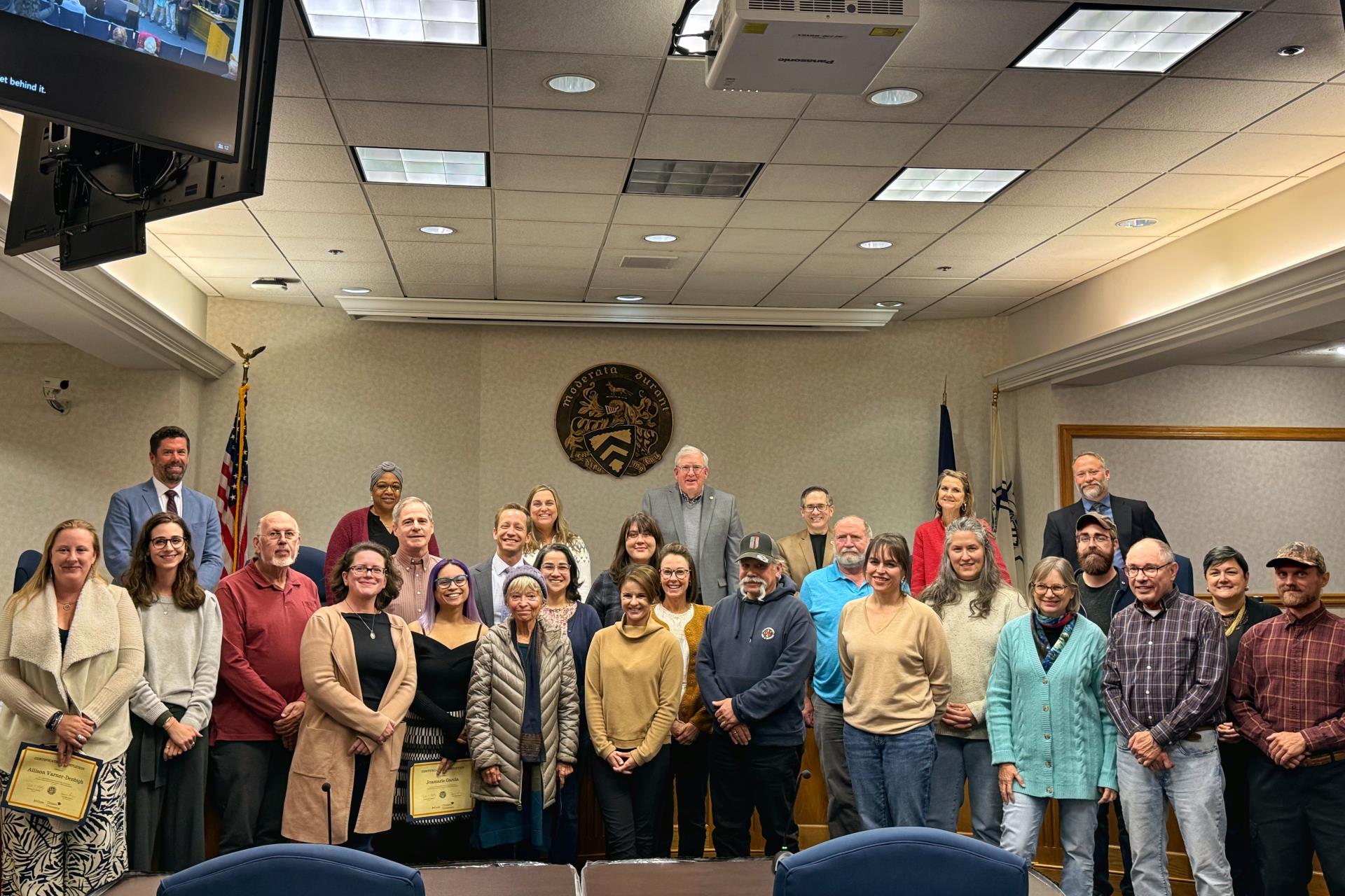 SCU Graduation Group Photo at Council Fall 2024