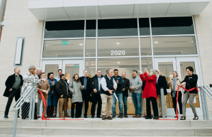 Courthouse Ribbon Cutting Staunton